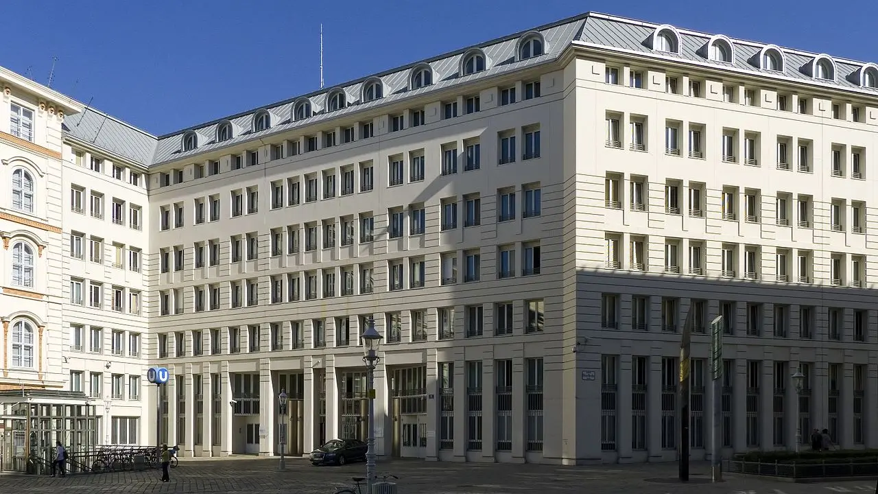 Foto des BMI am Minoritenplatz